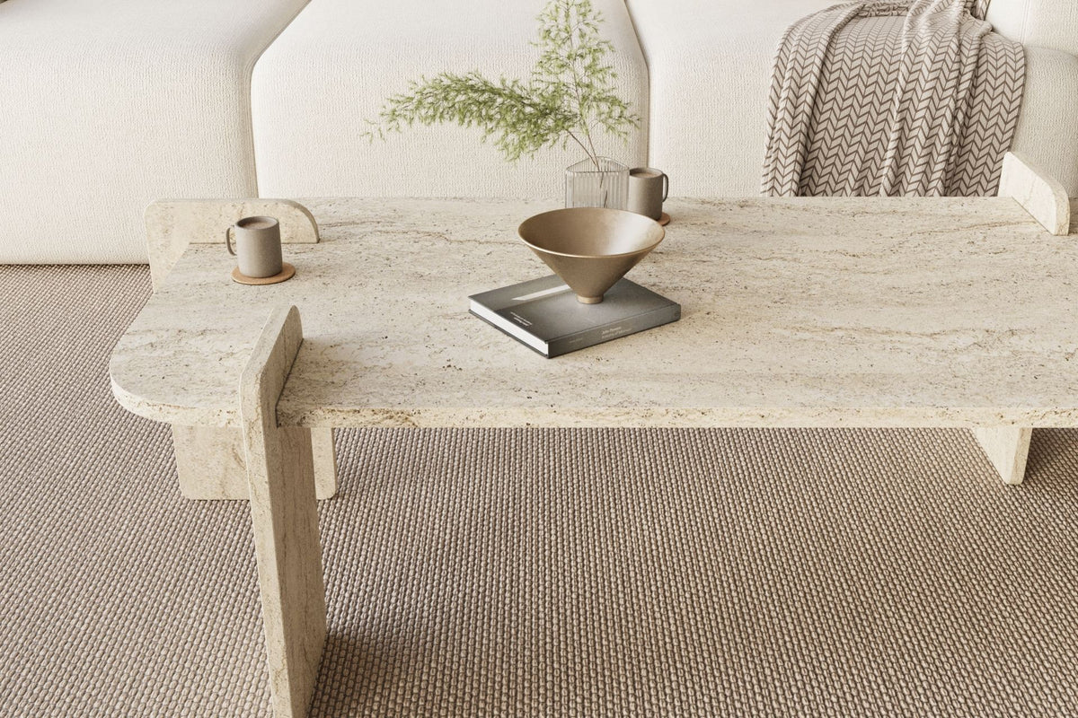 Τραπεζάκι Σαλονιού Travertine 120 x 60 x 35 εκ GR116SAM1513