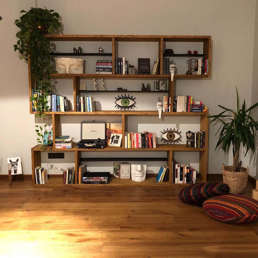 Βιβλιοθήκη 200 × 30 × 200 εκ. Teak GR120PLT1263