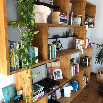 Βιβλιοθήκη 200 × 30 × 200 εκ. Teak GR120PLT1263