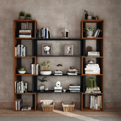 Βιβλιοθήκη 114 × 25 × 200 εκ. Teak GR120PLT1269