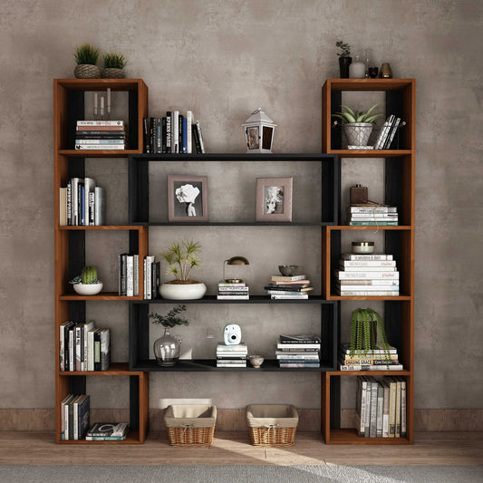 Βιβλιοθήκη 114 × 25 × 200 εκ. Teak GR120PLT1269