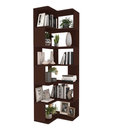 Βιβλιοθήκη 55 × 27 × 192 εκ. Καρυδί GR120PLT1501