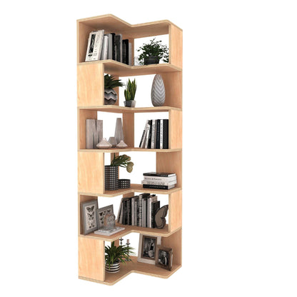 Βιβλιοθήκη 55 × 27 × 192 εκ. Φυσικό GR120PLT1502