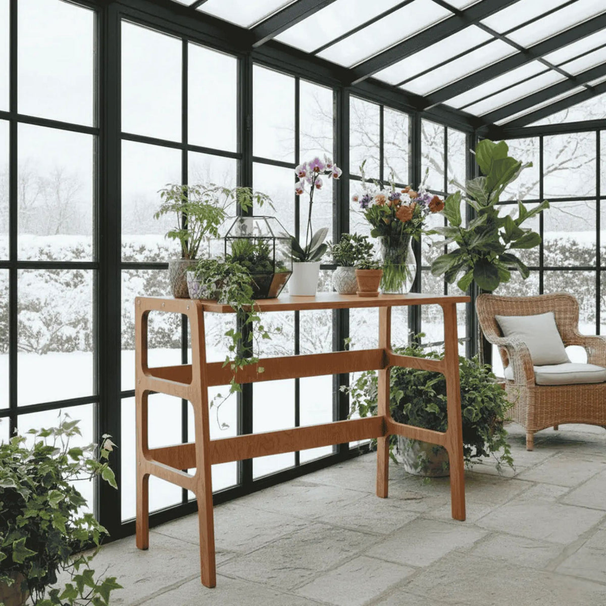 Γραφείο Υπολογιστή και Μελέτης Τικ 125x75x60 εκ 120PLT1510