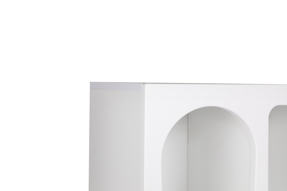 Βιβλιοθήκη 60 × 32 × 150 εκ. Λευκό GR125GLN1221