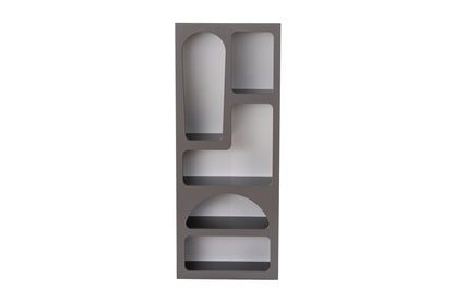 Βιβλιοθήκη 60 × 32 × 150 εκ. Ανθρακί GR125GLN1223