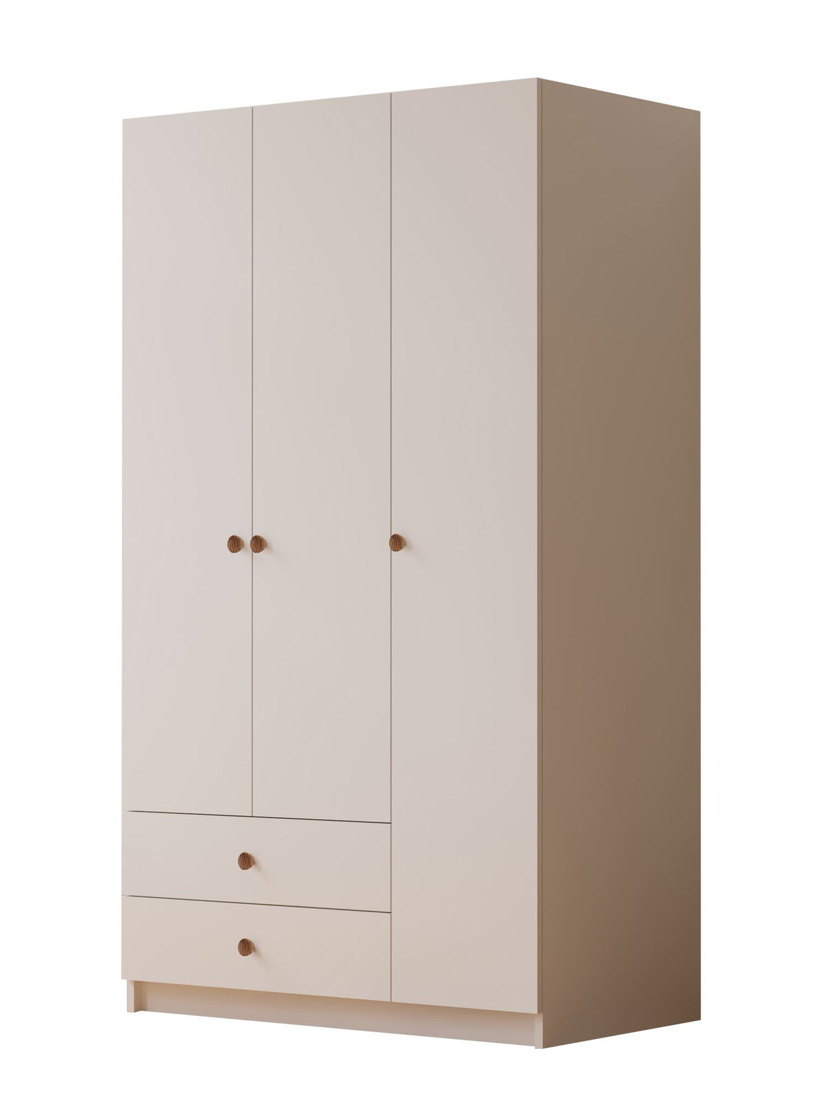 Ντουλάπα 90x180x45 εκ Ματ Λευκό 167RAB1101