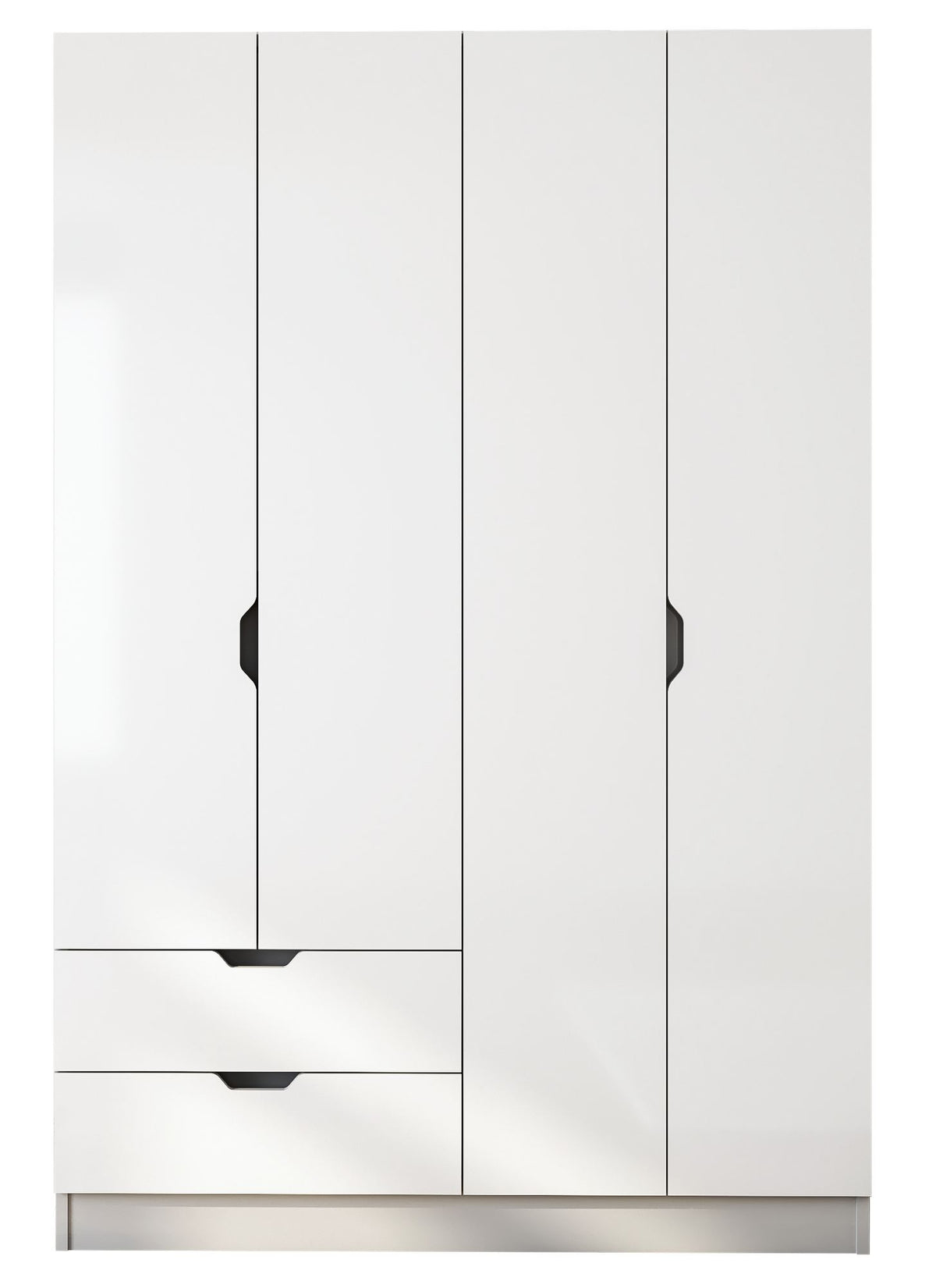 Ντουλάπα 120x180x45 εκ Ματ Λευκό 167RAB1104