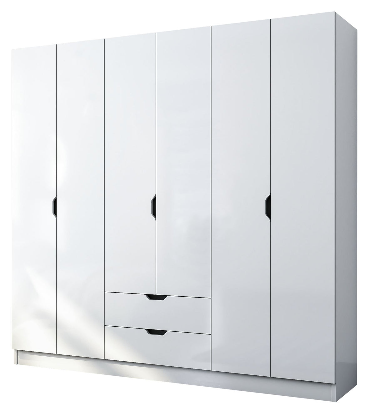 Ντουλάπα 180x180x45 εκ Ματ Λευκό 167RAB1130