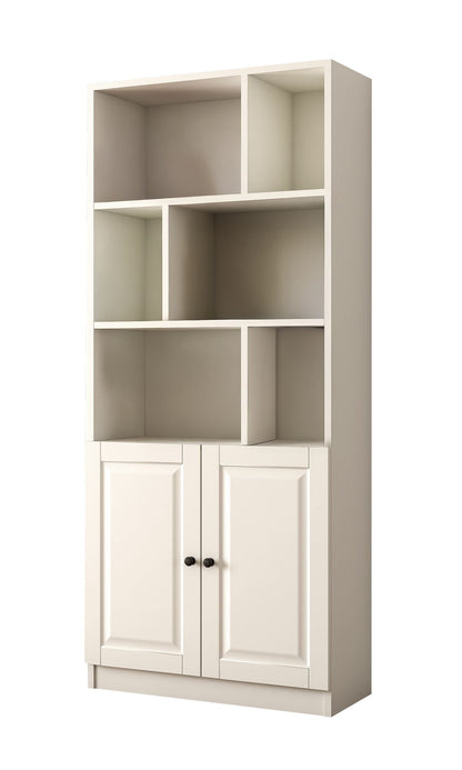 Βιβλιοθήκη 70 × 33 × 180 εκ. Matte Λευκό GR167RAB1705