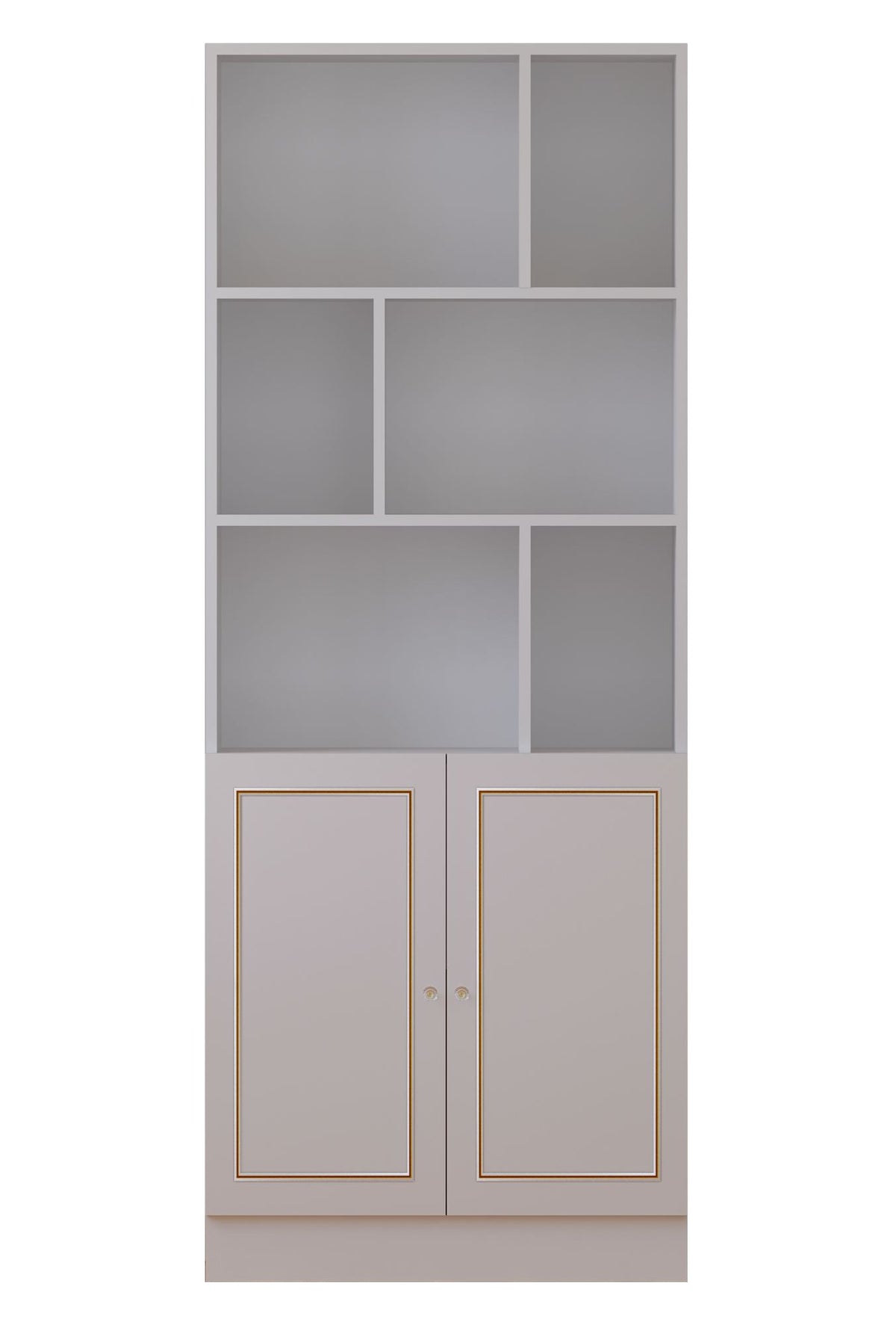 Βιβλιοθήκη 70 × 33 × 180 εκ. Matte Λευκό GR167RAB1706