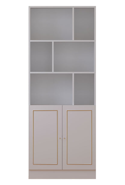 Βιβλιοθήκη 70 × 33 × 180 εκ. Matte Λευκό GR167RAB1706