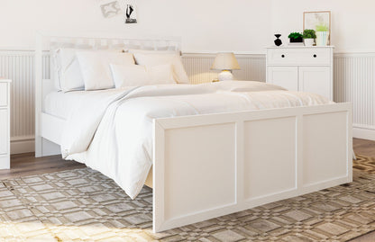 Μονό Κρεβάτι 90x190 cm με Κεφαλάρι MDF σε Ματ Λευκό Χρώμα – Σύγχρονος Σχεδιασμός & Ανθεκτική Κατασκευή | 167RAB2106