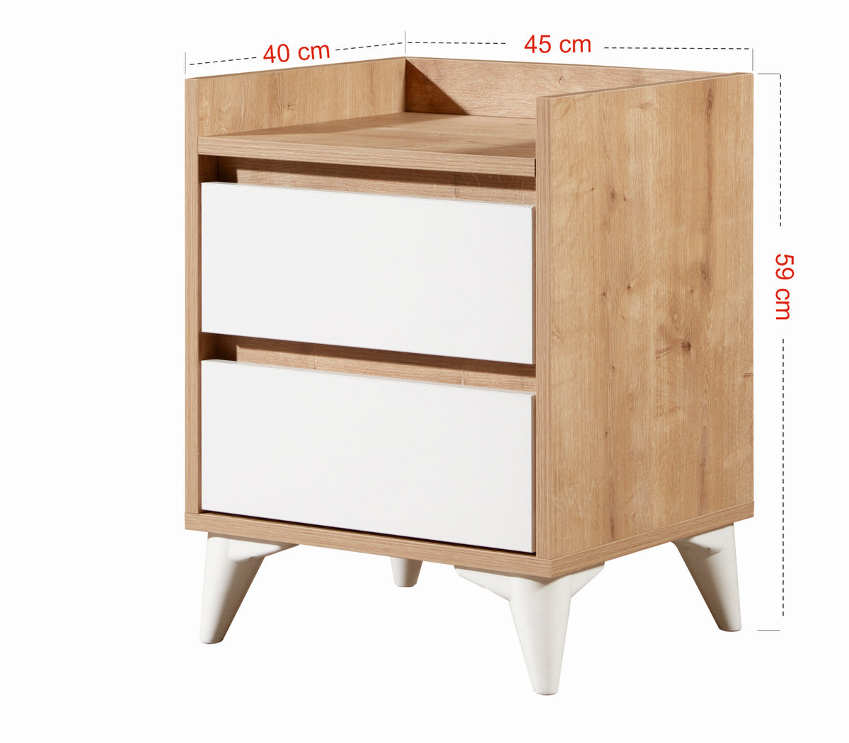Κομοδίνο Βοηθητικό Τραπεζάκι 45x61x15,6 εκ. | 230TVL1902