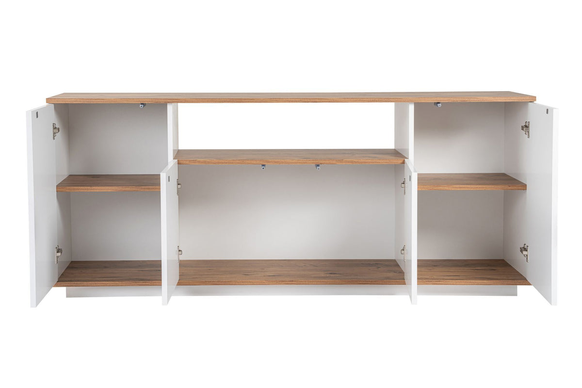 Μπουφές Λευκό Atlantic Πεύκο 180x44,5x75cm | 241NRD1303