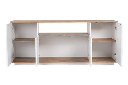 Μπουφές Λευκό Atlantic Πεύκο 180x44,5x75cm | 241NRD1303