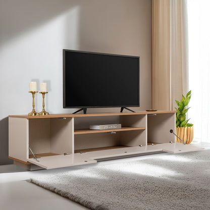 Έπιπλο Τηλεόρασης TV Βάση Σύνθεση Cashmere Atlantic Pine | 241NRD1305