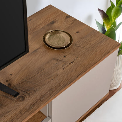 Έπιπλο Τηλεόρασης TV Βάση Σύνθεση Cashmere Atlantic Pine | 241NRD1305