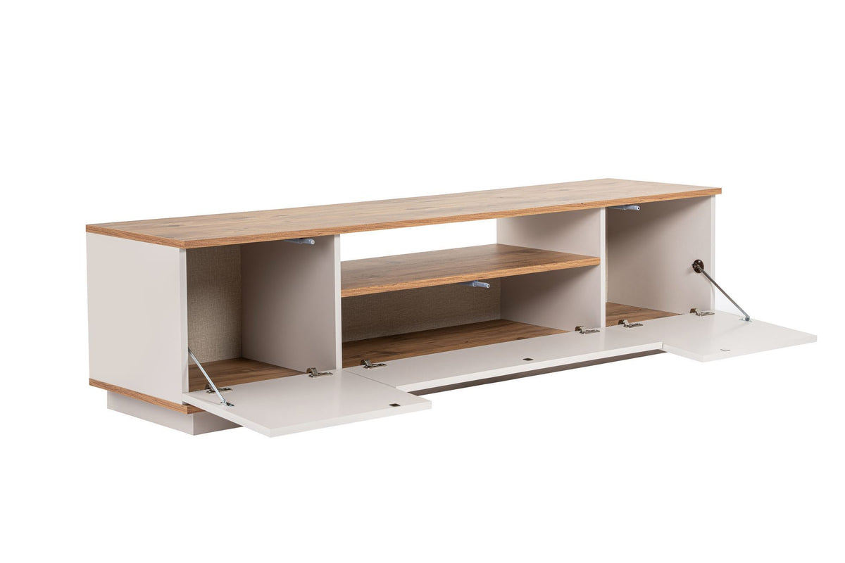 Έπιπλο Τηλεόρασης TV Βάση Σύνθεση Cashmere Atlantic Pine | 241NRD1305