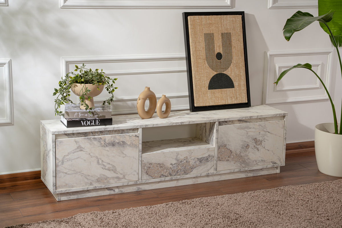 Έπιπλο Τηλεόρασης TV Βάση Σύνθεση Freesia Marble | 241NRD1313