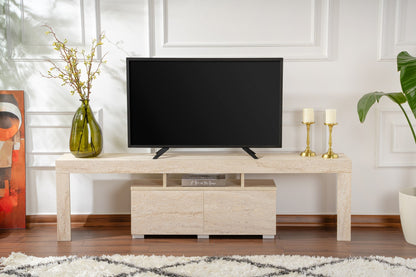 Έπιπλο Τηλεόρασης TV Βάση Σύνθεση Travertine | 241NRD1320