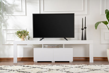 Έπιπλο Τηλεόρασης TV Βάση Σύνθεση Φυσικό Λευκό | 241NRD1323
