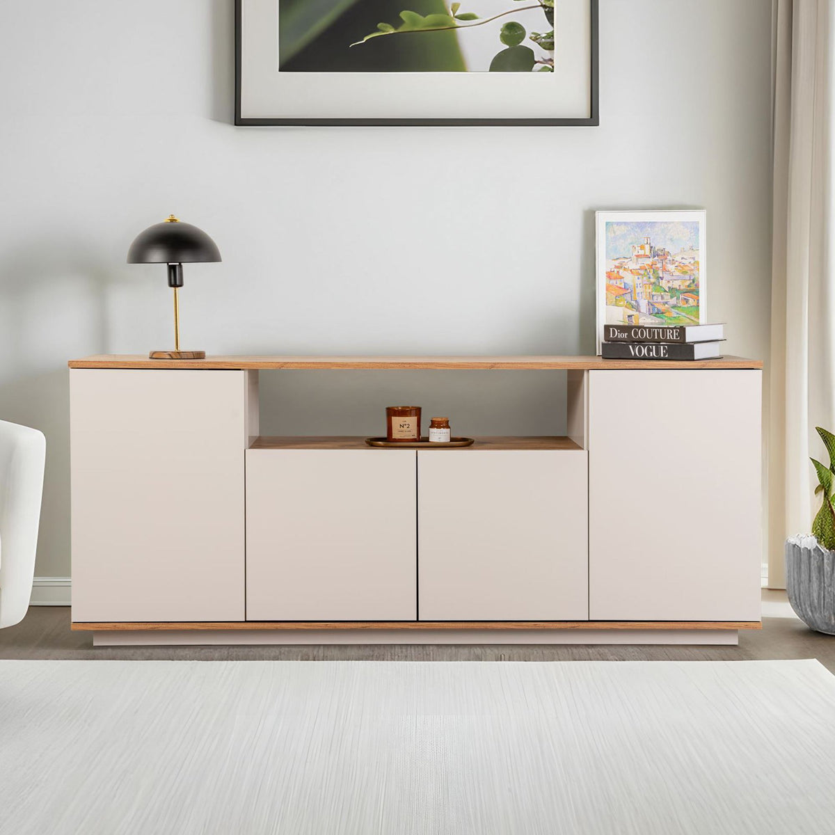 Μπουφές Cashmere
Atlantic Πεύκο 180x44,5x75cm | 241NRD1402