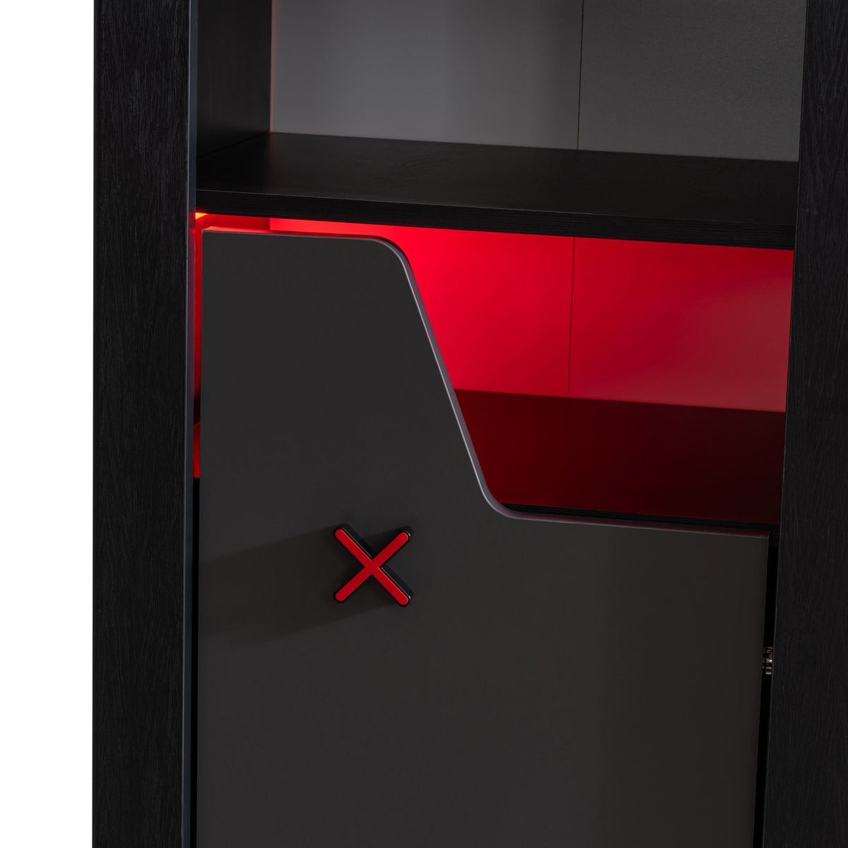 Βιβλιοθήκη 60 × 45 × 170 εκ. Ανθρακί GR249HRV1106