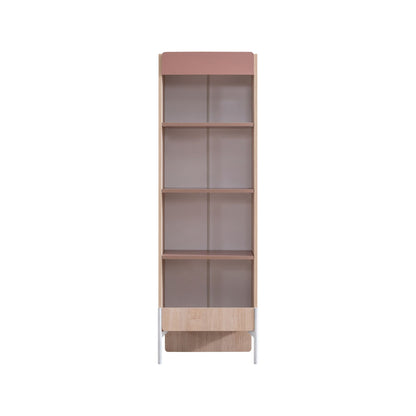 Βιβλιοθήκη 54 × 54 × 170 εκ. Καφέ Ροζ GR249HRV1107