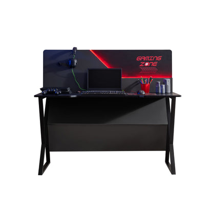 Γραφείο Υπολογιστή και Μελέτης 140x120x60 εκ. Ανθρακί | 249HRV1204