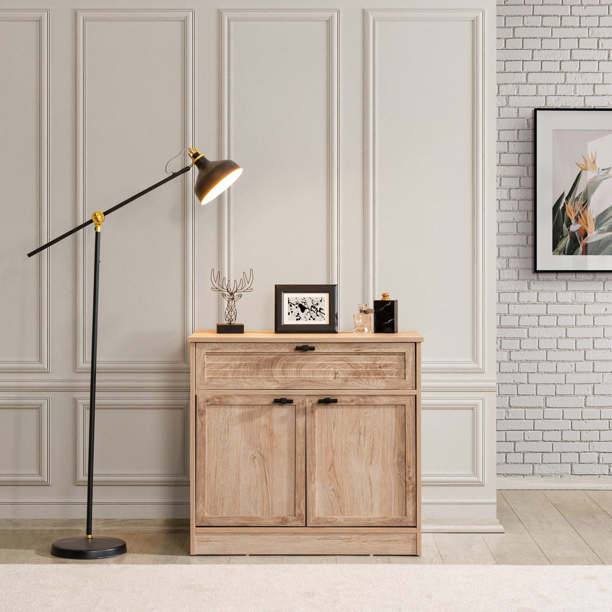 Συρταριέρα 87x80x44 εκ Καφέ 249HRV1303