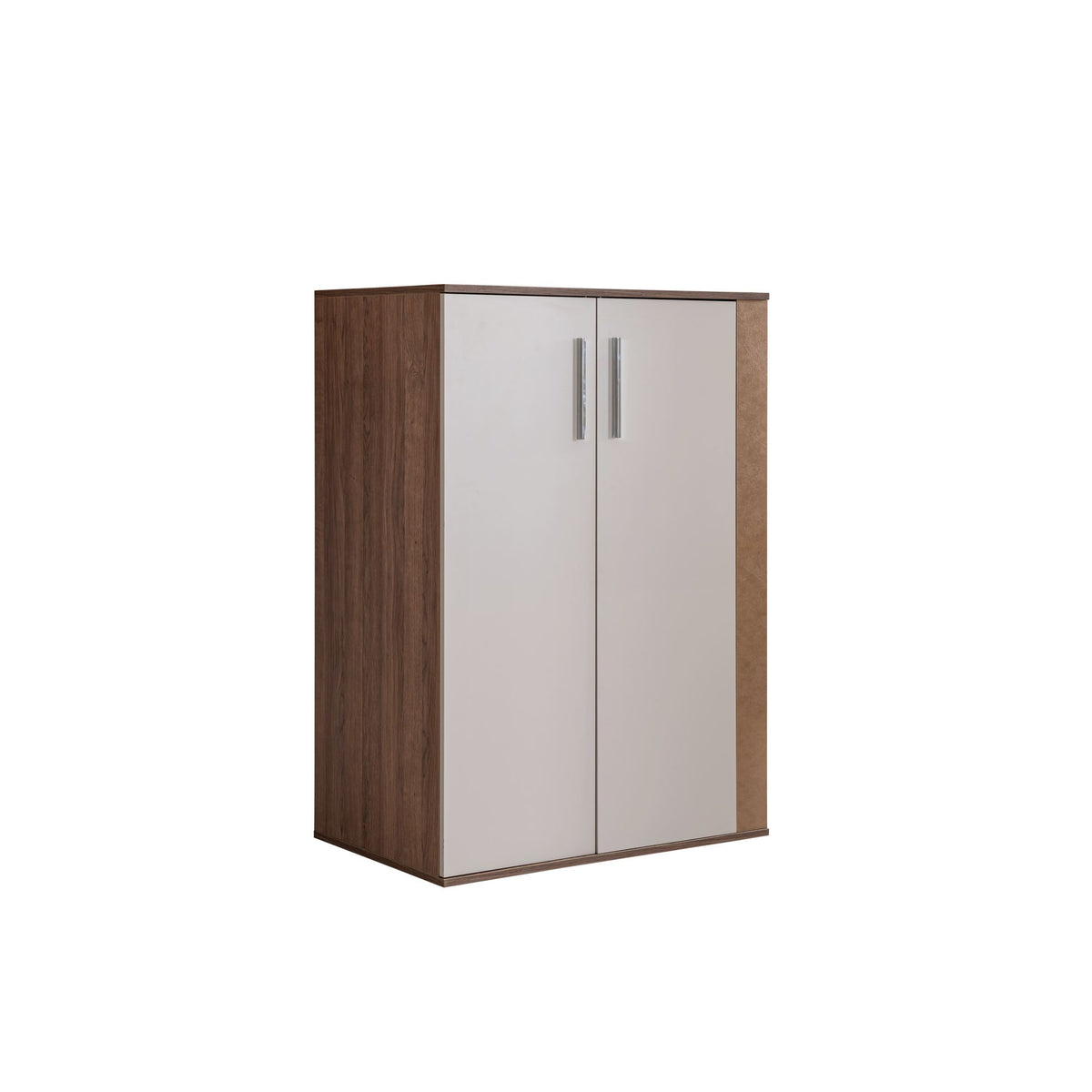 Ντουλάπα 95x134x60 εκ Cream Brown 249HRV1501