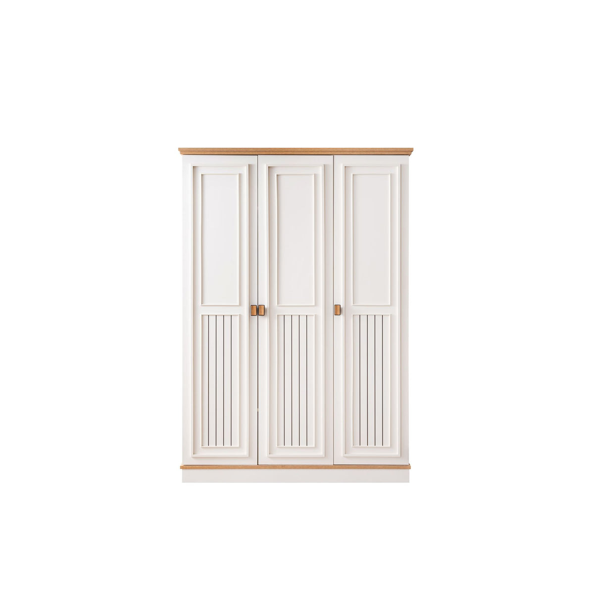 Ντουλάπα 134x192x61 εκ Light Cream 249HRV1505