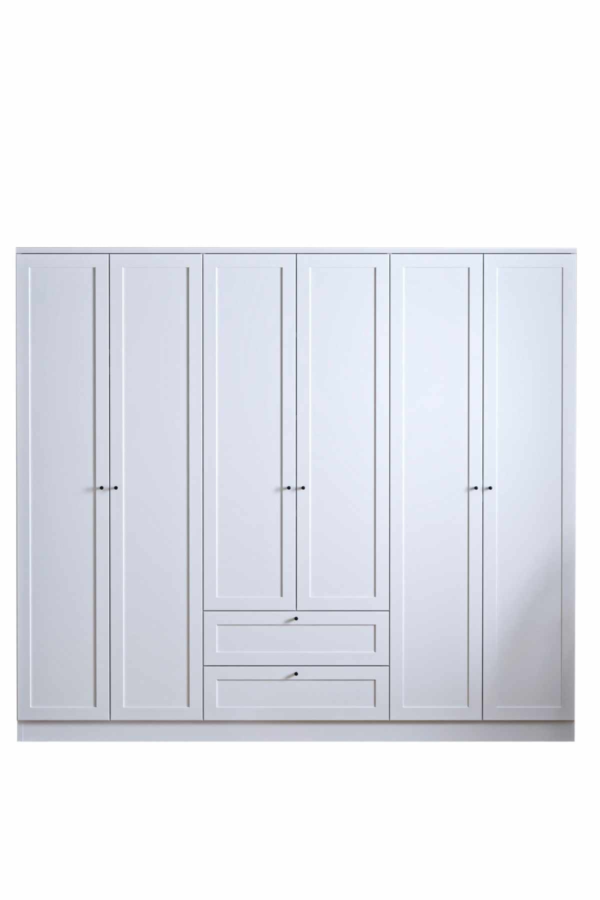 Ντουλάπα 205x210x52 εκ Λευκό 260ETH1313