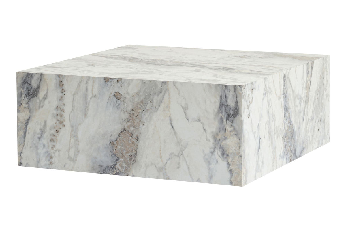 Τραπεζάκι Σαλονιού Freesia Marble 90 x 90 x 35 εκ GR262ARD1106