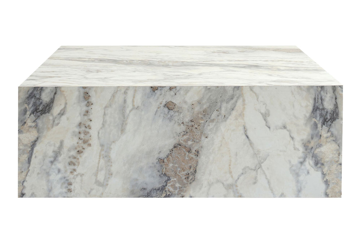 Τραπεζάκι Σαλονιού Freesia Marble 90 x 90 x 35 εκ GR262ARD1106