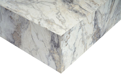 Τραπεζάκι Σαλονιού Freesia Marble 90 x 90 x 35 εκ GR262ARD1106