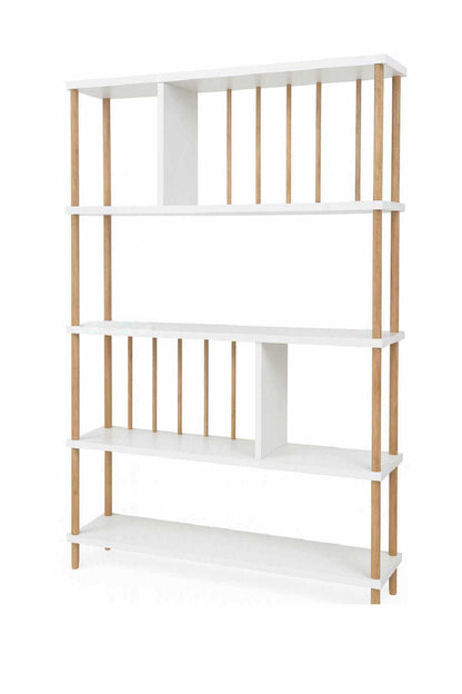 Βιβλιοθήκη Λευκό 90x137x20 εκ 276TDB1138