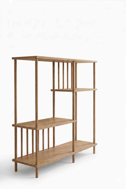 Βιβλιοθήκη Δρυς Sapphire 85x106x30 εκ 276TDB1195