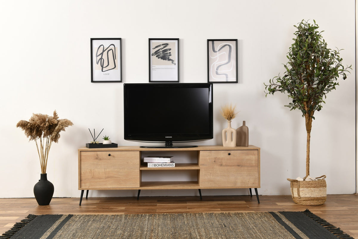 Έπιπλο Τηλεόρασης TV Βάση Σύνθεση Δρυς | 277WLN1137