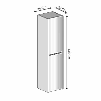 Έπιπλο Μπάνιου σε χρώμα Ψαμμίτης, 280MBR1137.