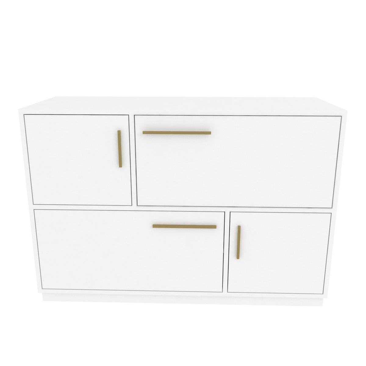 Μπουφές Λευκό 120x45x81,6cm | 322RTC1504