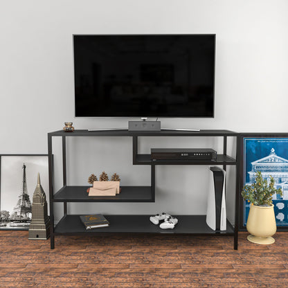 Έπιπλο Τηλεόρασης TV Βάση Σύνθεση Ανθρακί Μαύρο | 322RTC2204