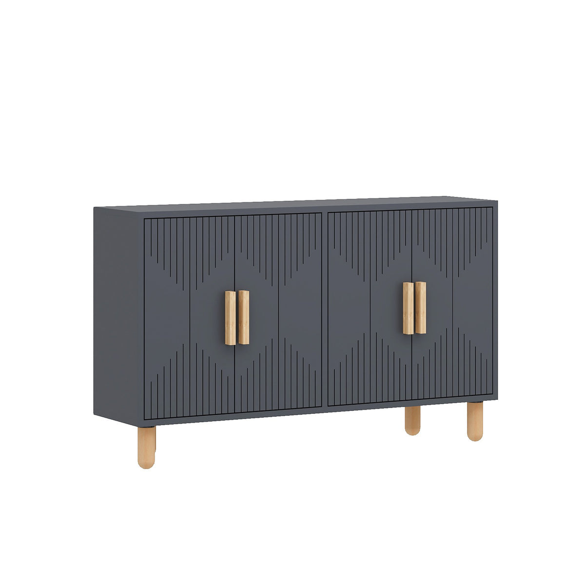 Μπουφές Ανθρακί 120x29,6x73,6cm | 327ODS1300
