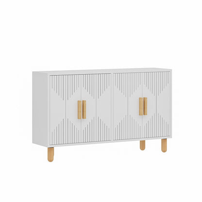 Μπουφές Λευκό 120x29,6x73,6cm | 327ODS1301