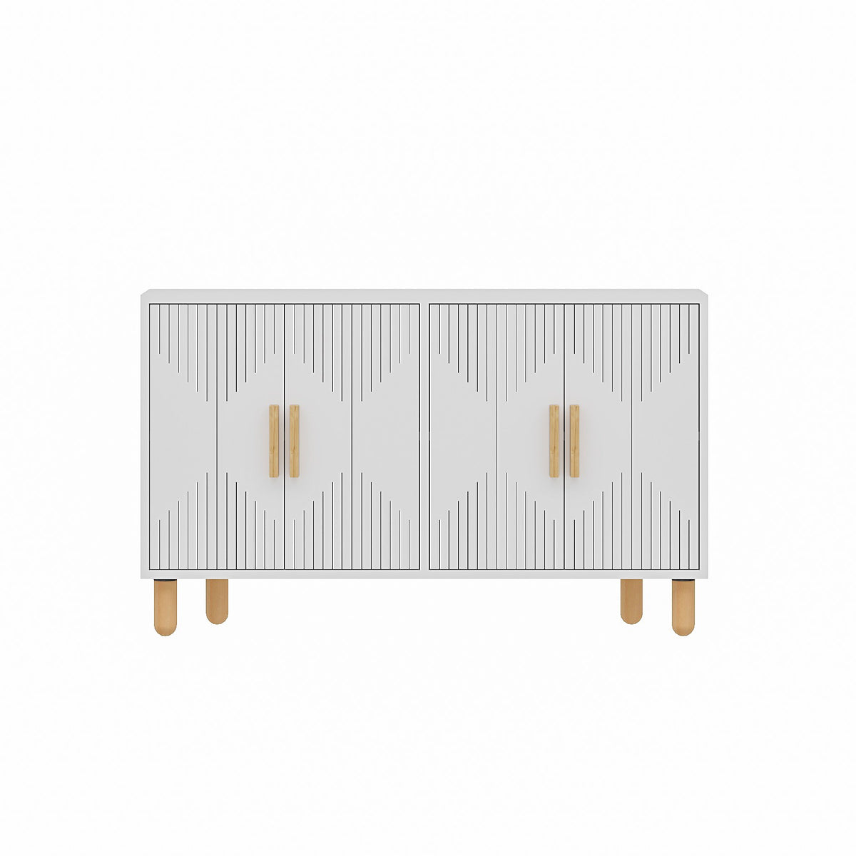 Μπουφές Λευκό 120x29,6x73,6cm | 327ODS1301