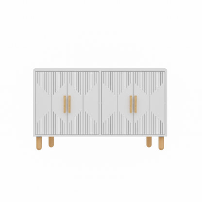 Μπουφές Λευκό 120x29,6x73,6cm | 327ODS1301