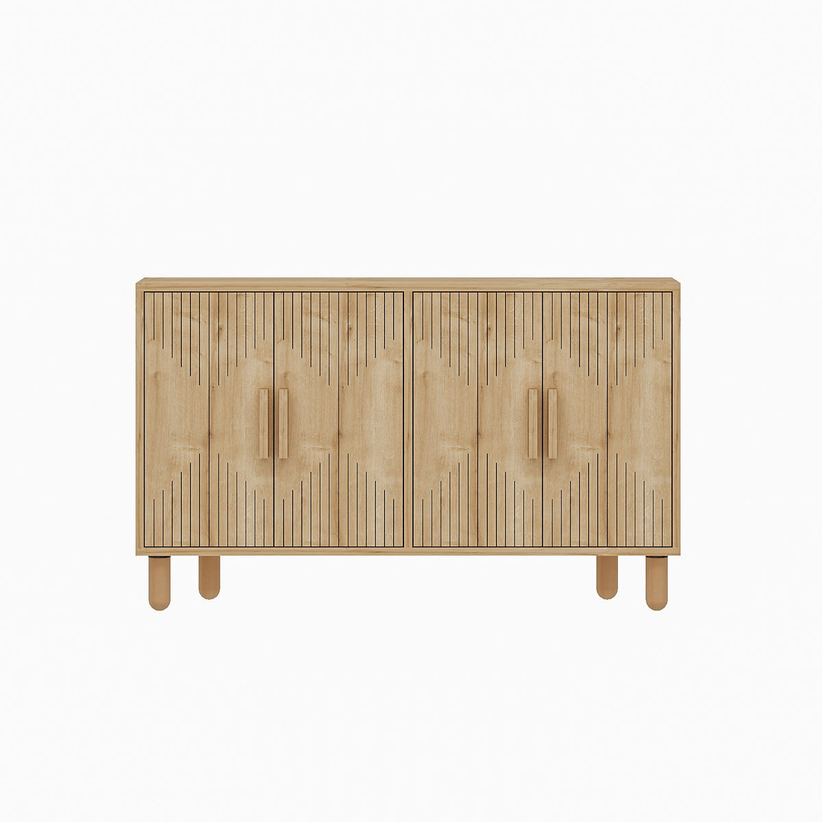Μπουφές Saphire Δρυς 120x29,6x73,6cm | 327ODS1302
