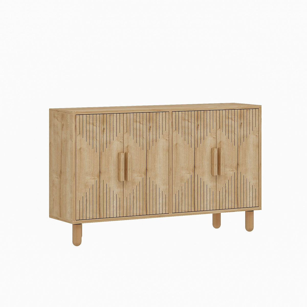Μπουφές Saphire Δρυς 120x29,6x73,6cm | 327ODS1302