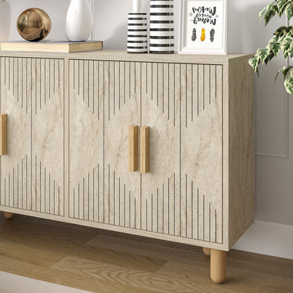 Μπουφές Τραβερτίνη 120x29,6x73,6cm | 327ODS1304